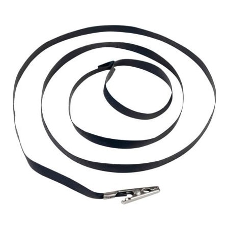 Desco Industries Inc Desco Disposable ESD Wrist Strap Vinyl With Clip - Black 14401